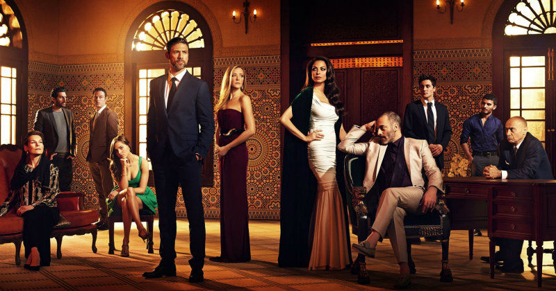 Huvudkaraktärer i tv-serien Tyrant i TV3 Play
