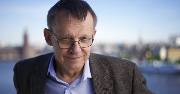 Hans Rosling i dokumentären "Hans Roslings statistik" i SVT Play