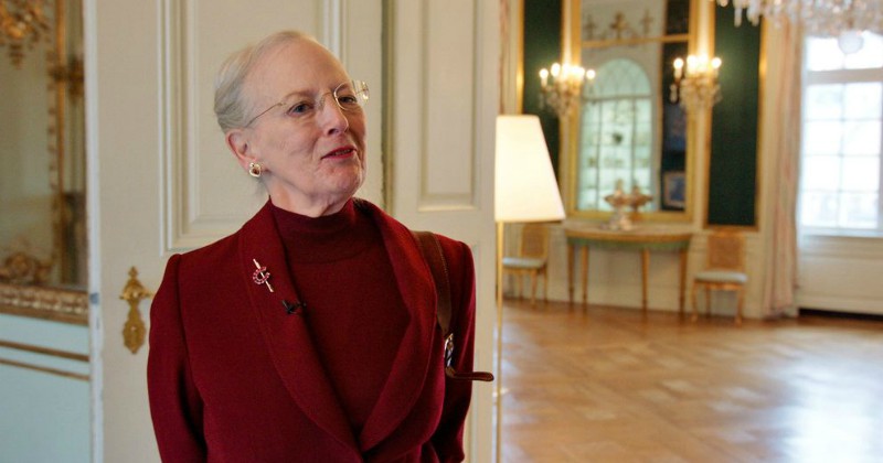 Drottning Margrethe i "Drottningens slott" på SVT Play
