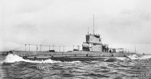 australisk ubåt under första världskriget i "Ubåt på omöjligt uppdrag" i SVT Play