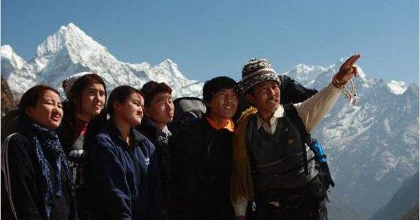 Medverkande i dokumentären "Farväl Tibet!" i SVT Play
