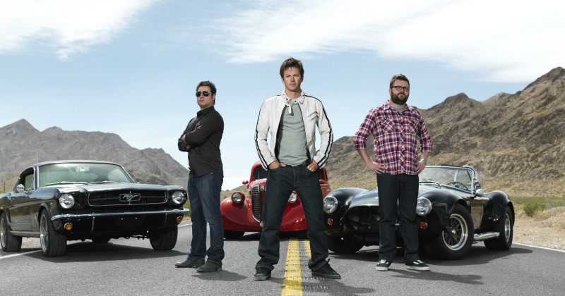 Programledartrion i "Top Gear USA" i Kanal 9 Play