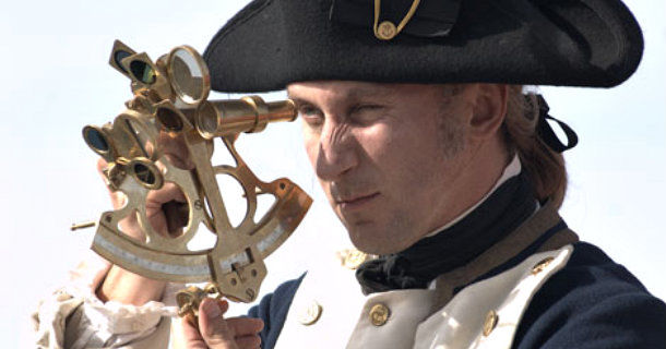 James Cook i dokumentärserien "Kapten Cook - navigatören" i SVT Play