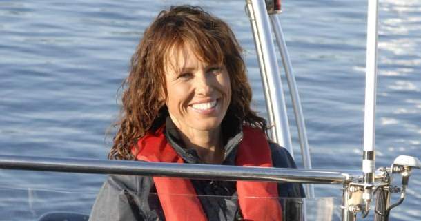 Madeleine Westin i serien "Kust och hav" i TV4 Play