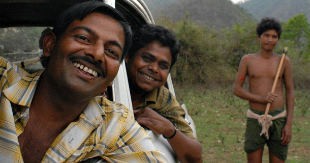 Indiska män i dokumentären "Cowboys i Indien" i UR Play