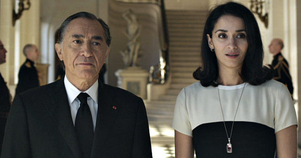 Medverkande i den franska politiska thrillern "En ministers död" i SVT Play