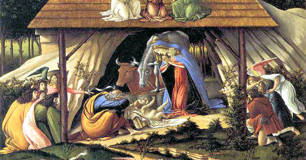Botticellis "Mystic Nativity" i serien "Ett mästerverk berättar" i SVT Play