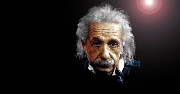 Albert Einstein i dokumentären "IQ - en kontroversiell historia" i SVT Play