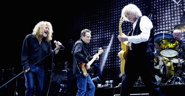 Led Zeppelin i "Led Zeppelin - Celebration Day", konsert i SVT Play