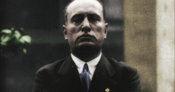 Benito Mussolini i dokumentären "Mussolini - Hitler" i SVT Play