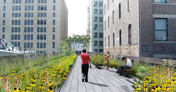 The High Line i "Varför inte? - arkitekterna som tänker nytt" i SVT Play