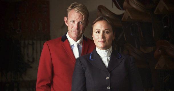 Peder och Lisen i dokumentärserien Ryttareliten i SVT Play