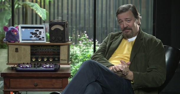 Stephen Fry i "Teknikkungen Stephen Fry" i TV10 Play