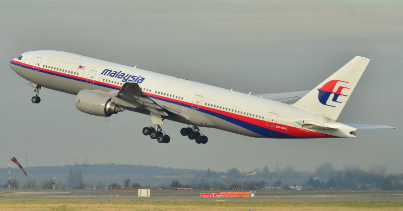 Flygplanet i dokumentären "Flight MH370 - flygkatastrofen" i TV4 Play