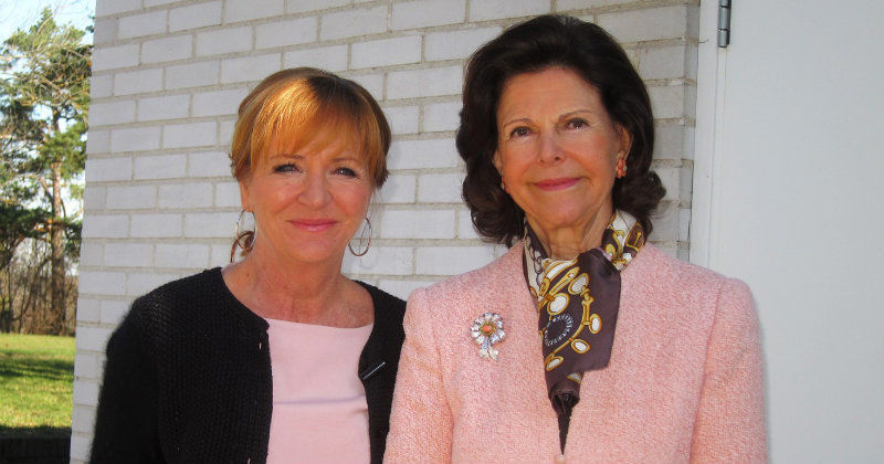 Malou von Sivers och HM drottning Silvia i TV4 Play