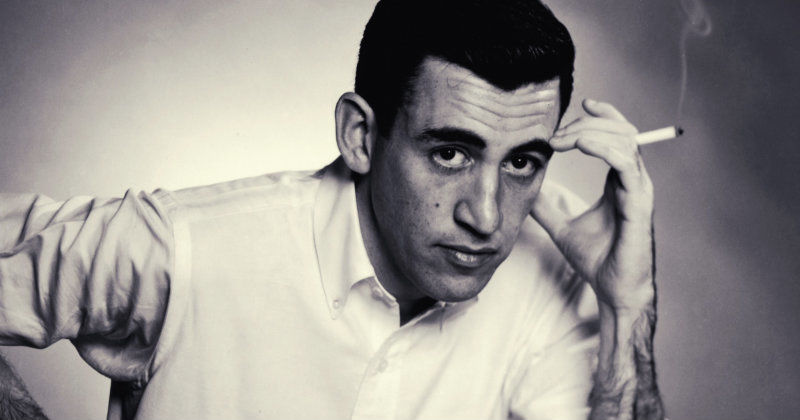Författaren J.D. Salinger i dokumentären "Gåtan J.D. Salinger" i SVT Play