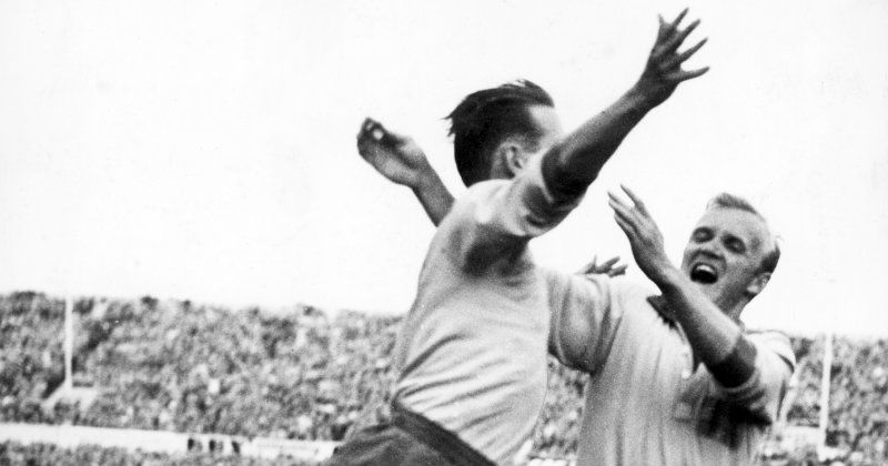 VM-finalen i fotboll 1958 i dokumentären "Året var 1958" i SVT Play