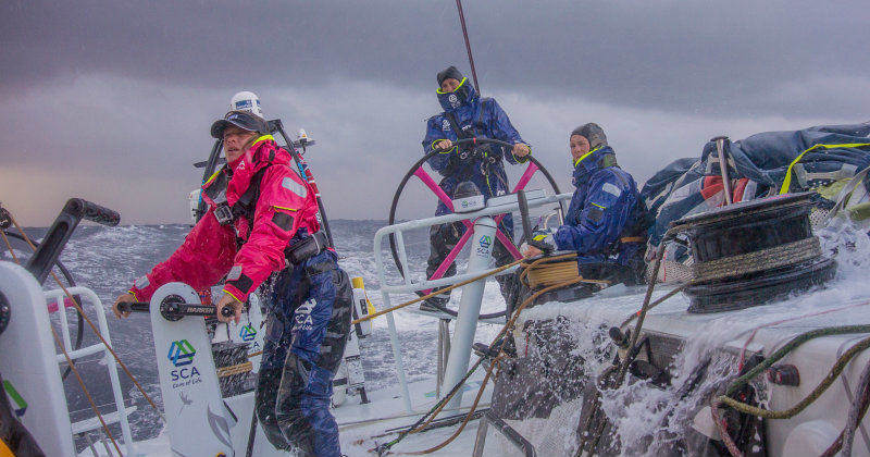 Team SCA tränar inför Volvo Ocean Race i dokumentären "No Ordinary Women" i TV3 Play