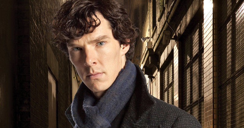 Benedict Cumberbatch i tv-serien Sherlock i TV8 Play
