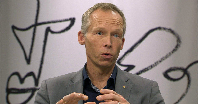 Johan Rockström i "Runda bordet" i SVT Play