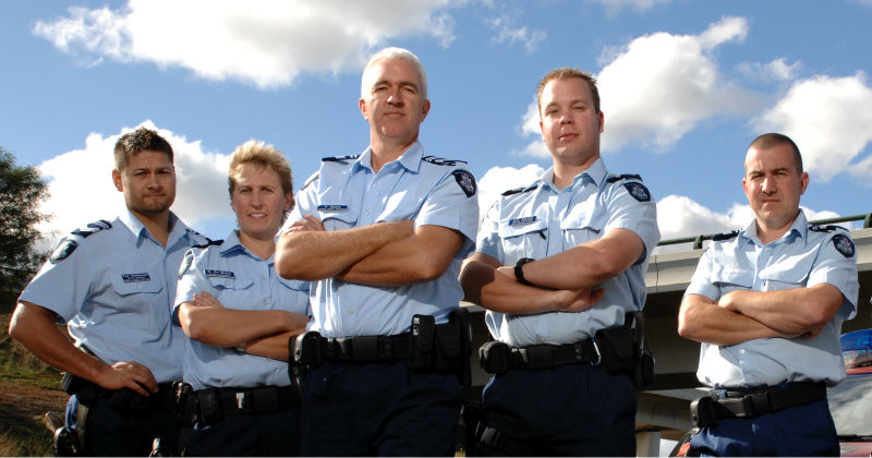Medverkande poliser i dokumentärserien "Highway Patrol" i TV4 Play