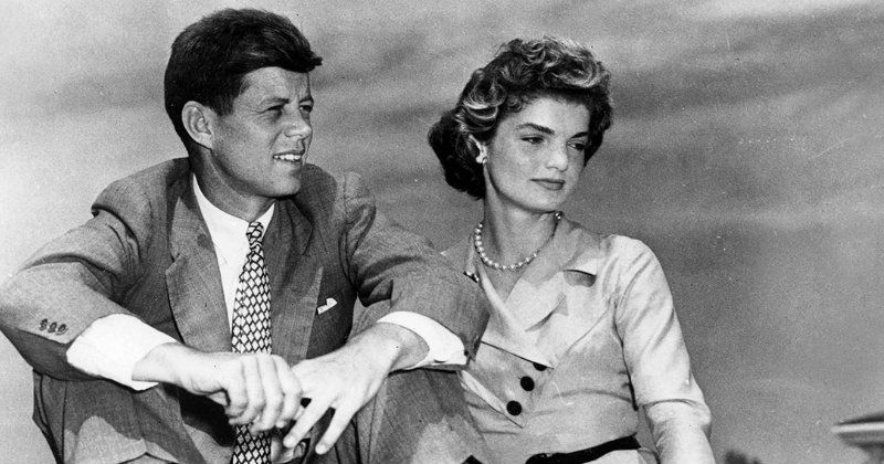 John F Kennedy och Jackie Kennedy i dokumentären "Jackie utan Jack" i TV10 Play