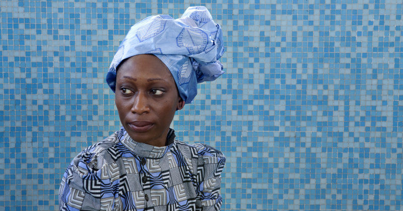 Afrikansk kvinna i dokumentären En dotters kamp för demokrati i UR Play