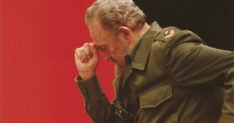 Fidel Castro i dokumentären Looking for Fidel i UR Play