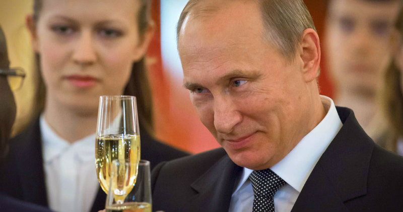 Vladimir Putin i dokumentären Ryssland enligt Putin i SVT Play