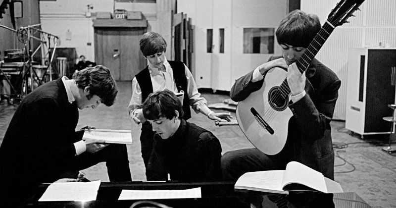 Beatles i studion i dokumentärserien Kända fotografer i UR Play