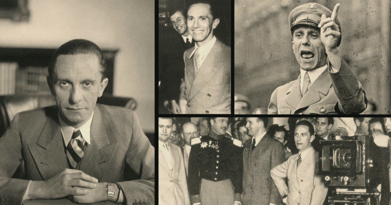 Goebbels i dokumentären Nazisternas Titanic i SVT Play