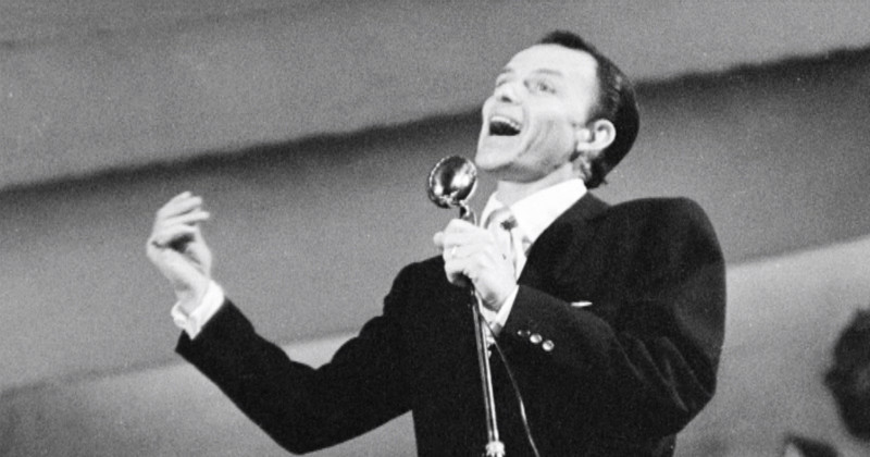 Frank Sinatra i dokumentären Frank Sinatra glömde aldrig Finspång i SVT Play