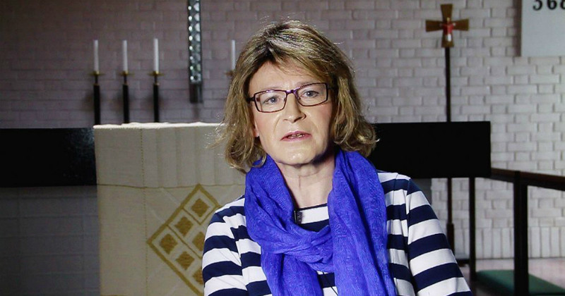 Ann-Christine i dokumentären "Vägen till Ann-Christine" i SVT Play