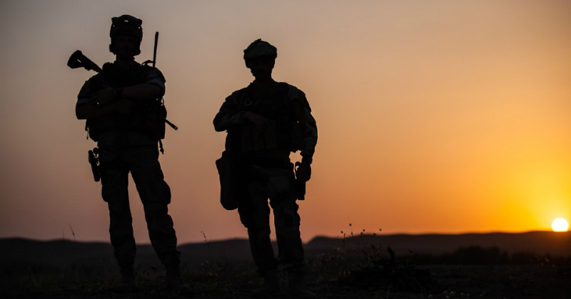 Soldater i dokumentären "Exit - att lämna ett krig" i TV4 Play