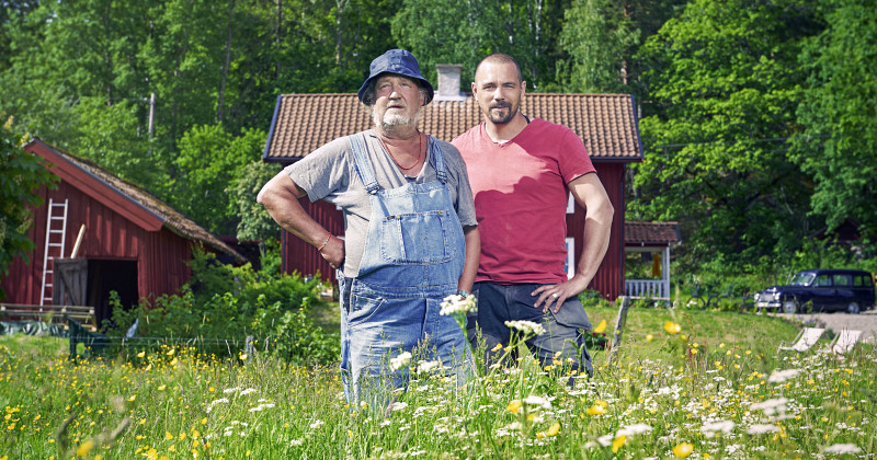 Plura och Björn i Pluras paradis i TV3 Play