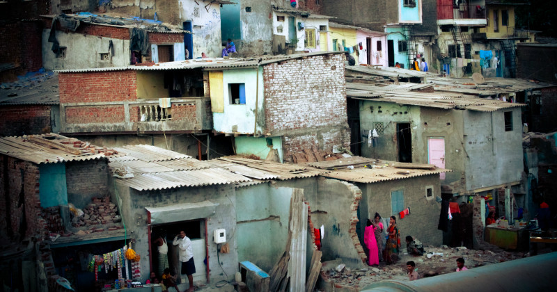Slumområde i dokumentären "Framtidens kåkstäder" i UR Play