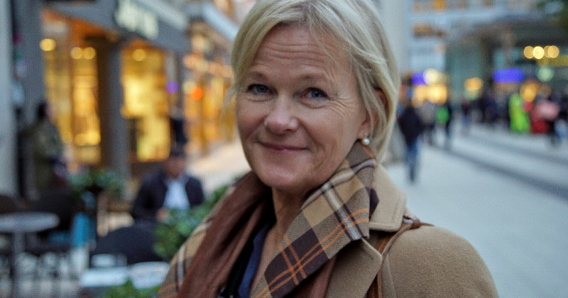 Porträtt av Sissela Kyle i SVT Play