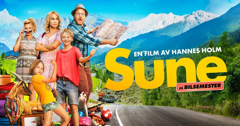 Sune på bilsemester