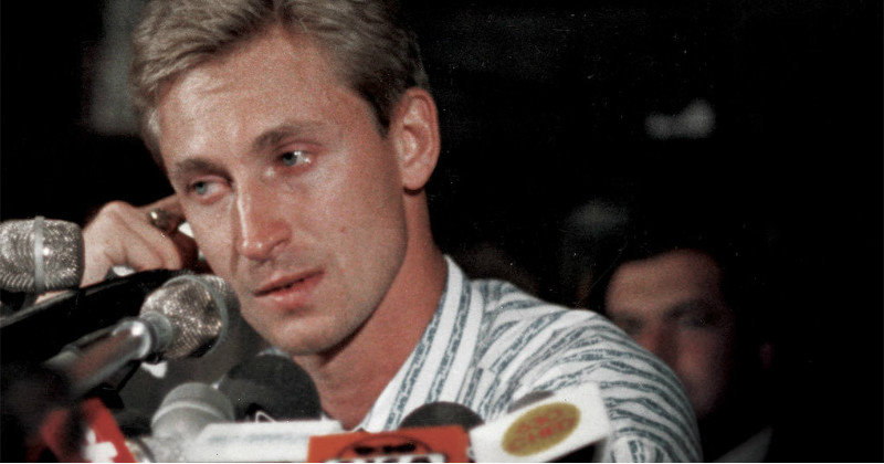 Wayne Gretzky i dokumentären Flytten till L.A.