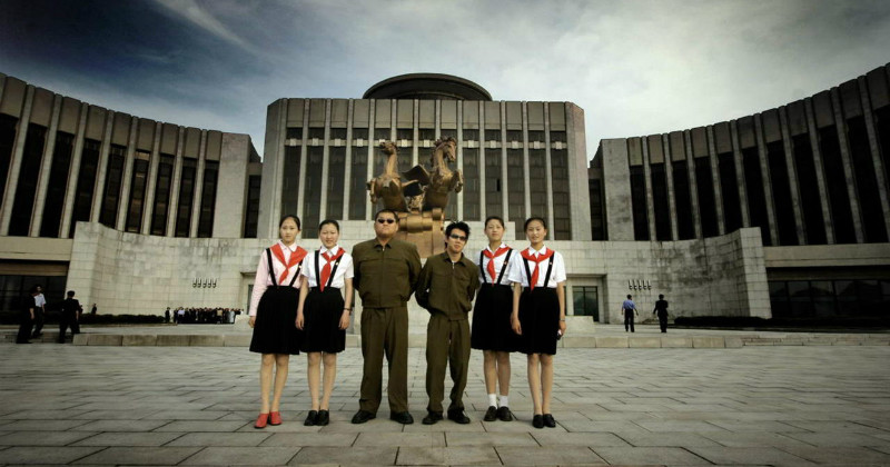 Nordkoreaner i dokumentären Det röda kapellet i UR Play