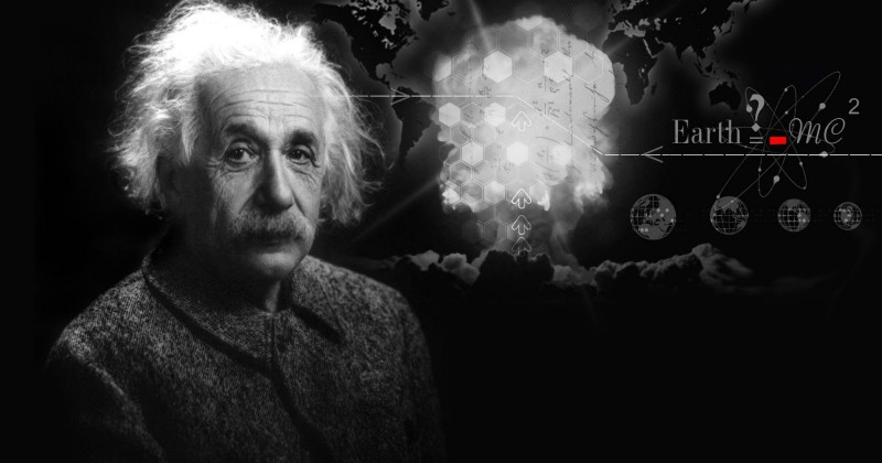Einstein i vetenskapsdokumentären "En matematisk resa" i SVT Play