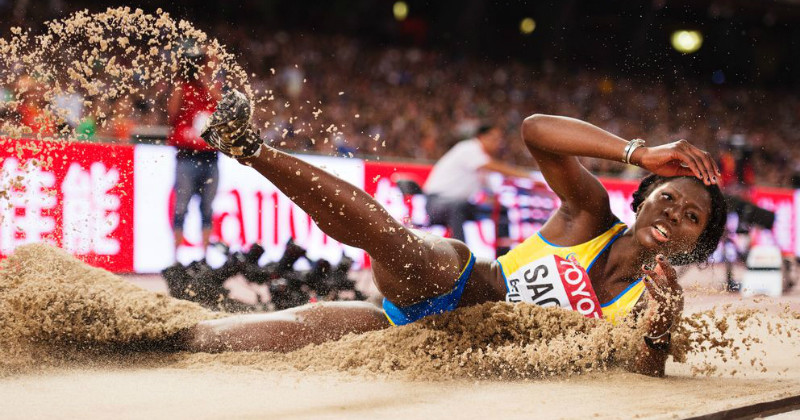 Khaddi Sagnia i "Friidrott: Inomhus-VM 2016 LIVE" i SVT Play