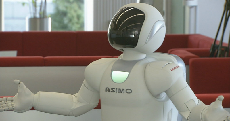 Humanoid robot i dokumentären "Revolution robot" i SVT Play