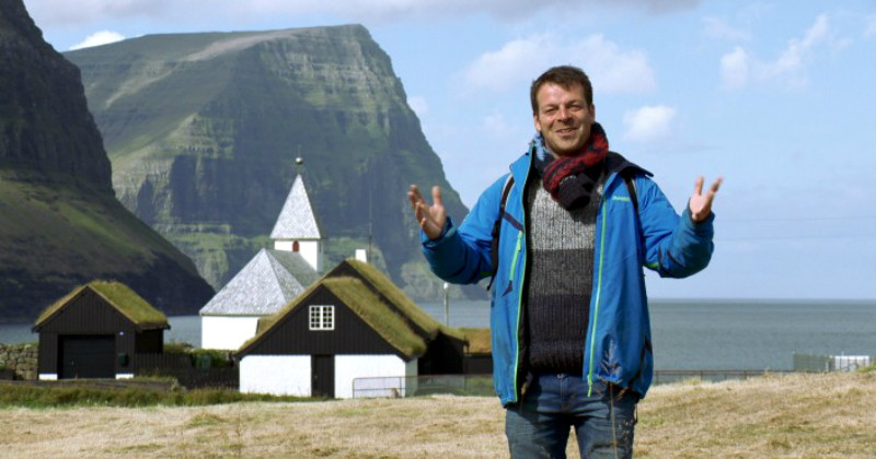Gutti Winther i serien "Smak av Färöarna" i SVT Play