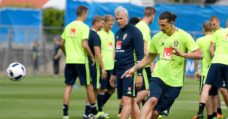 Zlatan Ibrahimovic i "Superlive: EM" i TV4 Play