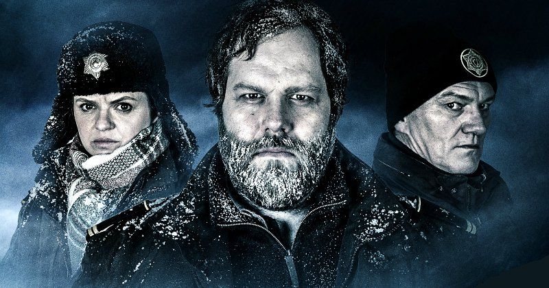 Skådespelare i den islänska kriminalserien Fångade i SVT Play