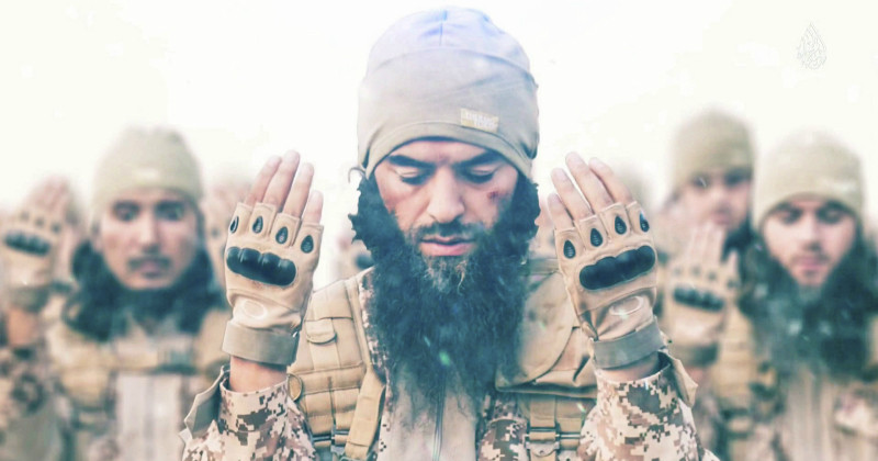 IS-soldater i dokumentären Allahs soldater i SVT Play