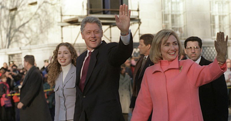 Bill och Hillary Clinton