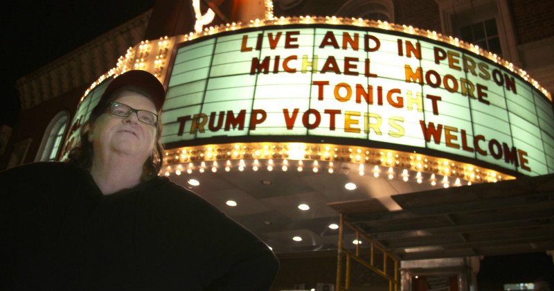 Michael Moore in Trumpland i SVT Play