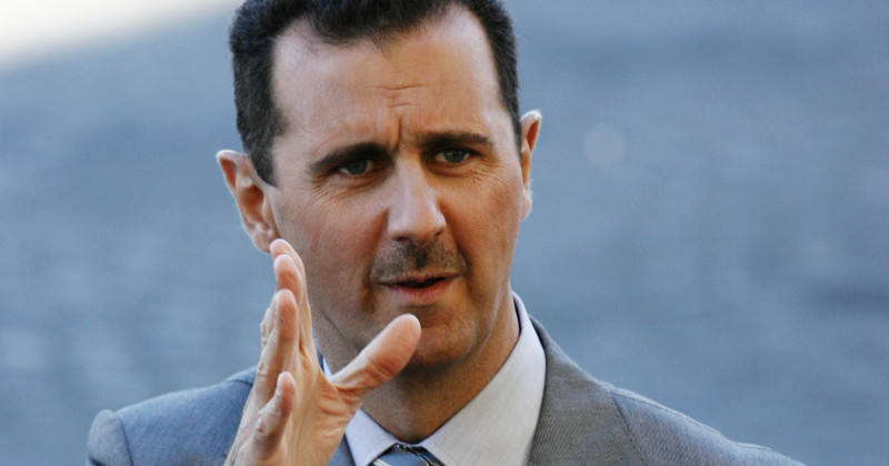 Bashar i dokumentären Despoten i Damaskus i SVT Play